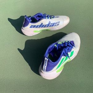 Lightly worn Adidas Barricade with Bounce Sole - Mens Size 10